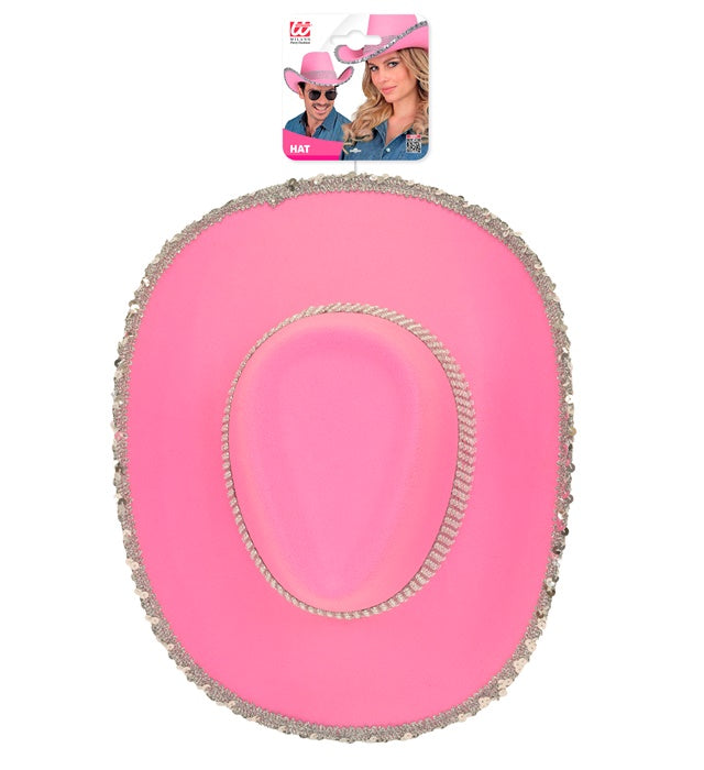 Pink Party Cowgirl Hat