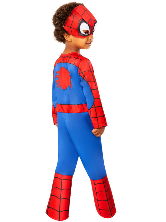 Spidey Classic Costume for Boys Spider-Man Suit and Mask 2