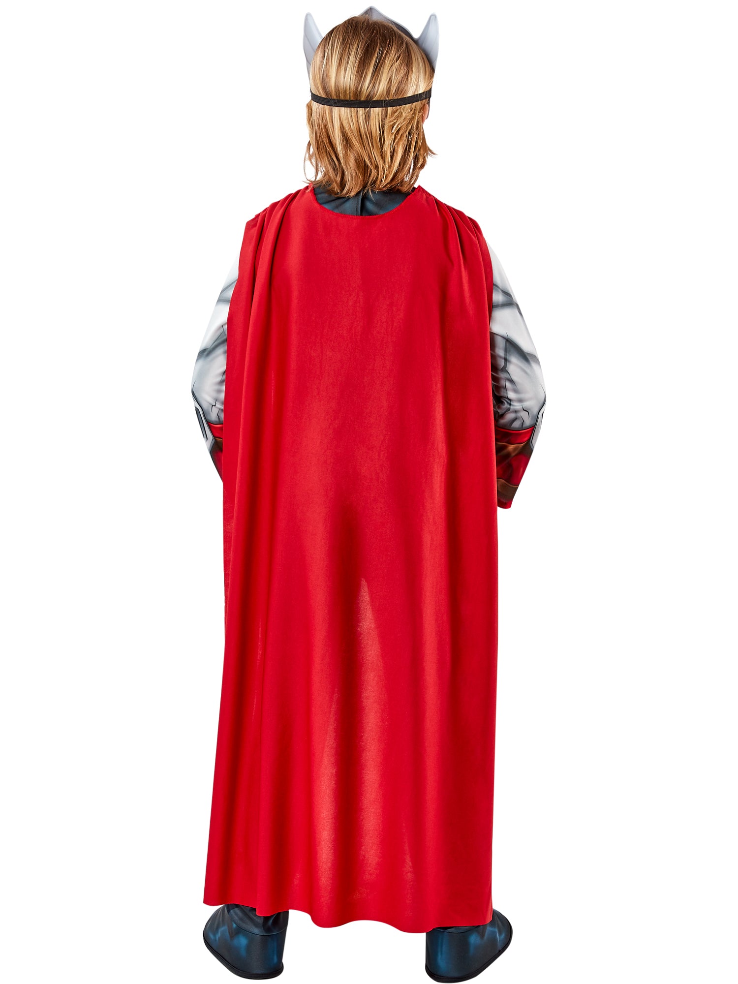 Thor Child Avengers Costume Jumpsuit with Boot Covers and Mask 2