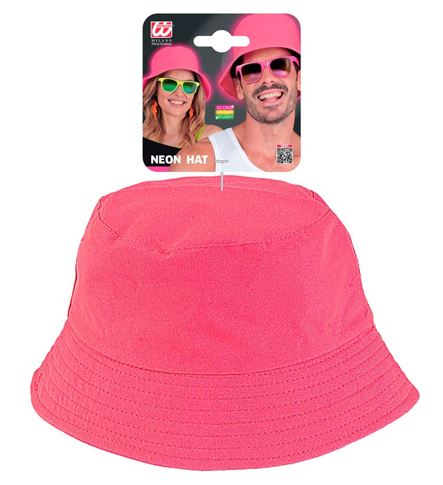 Neon Pink Bucket Hat
