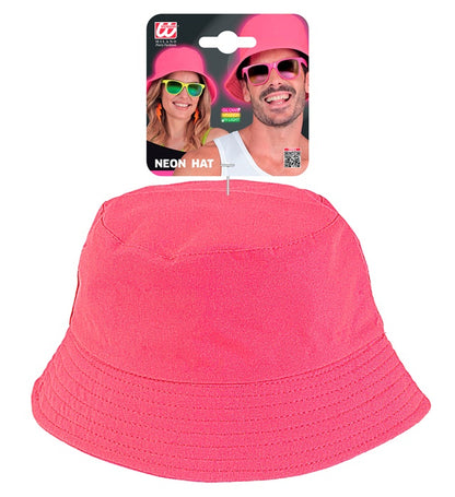 Neon Pink Bucket Hat