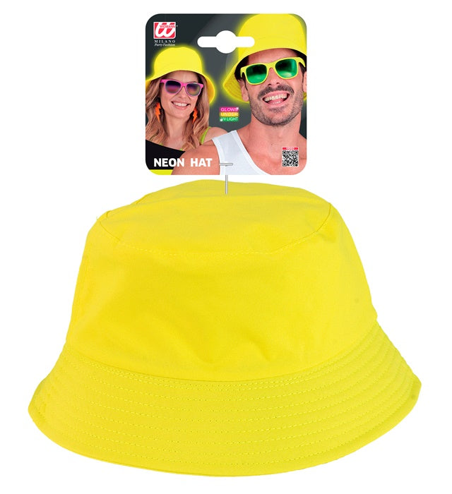 Neon Yellow Bucket Hat