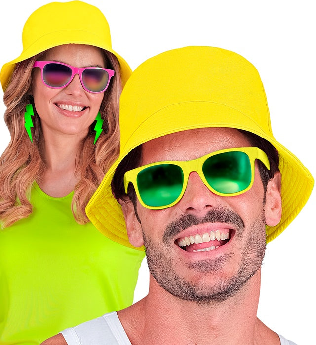 Neon Yellow Bucket Hat