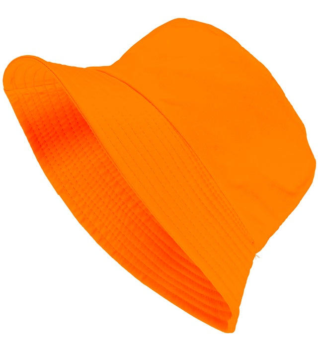 Neon Orange Bucket Hat