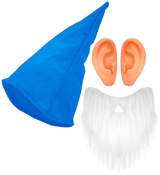 Blue Dwarf  Hat, Beard, Ears 