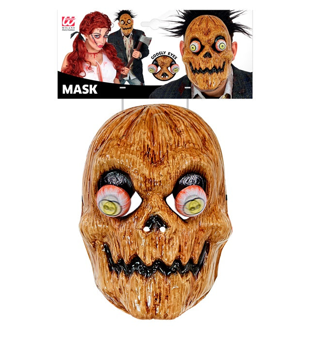Mask Goggly Eyes Pumkin Pvc