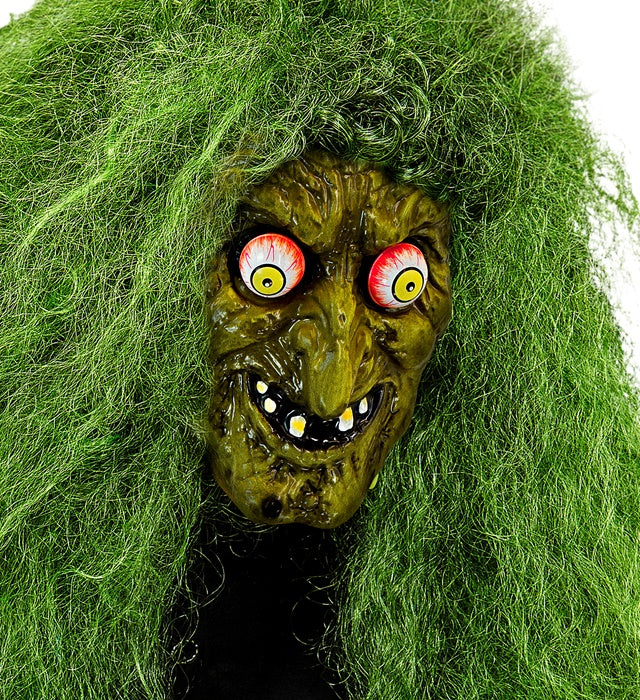 Mask Goggly Eyes Witch Pvc