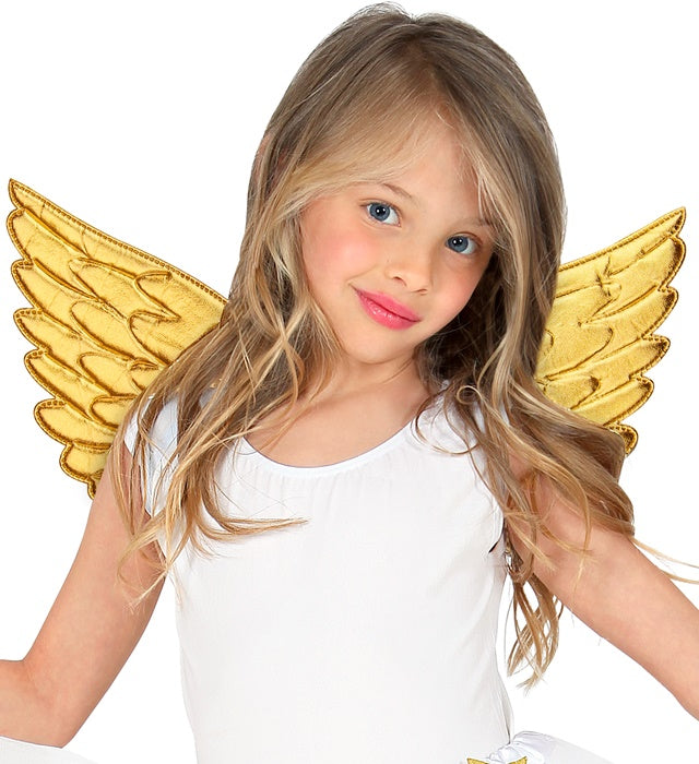 Gold Fabric Wings 43X22 Cm