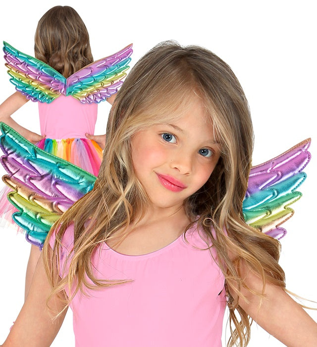 Multicolor Fabric Wings 43X22 Cm