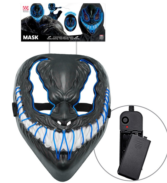 Blue Led Monster Mask