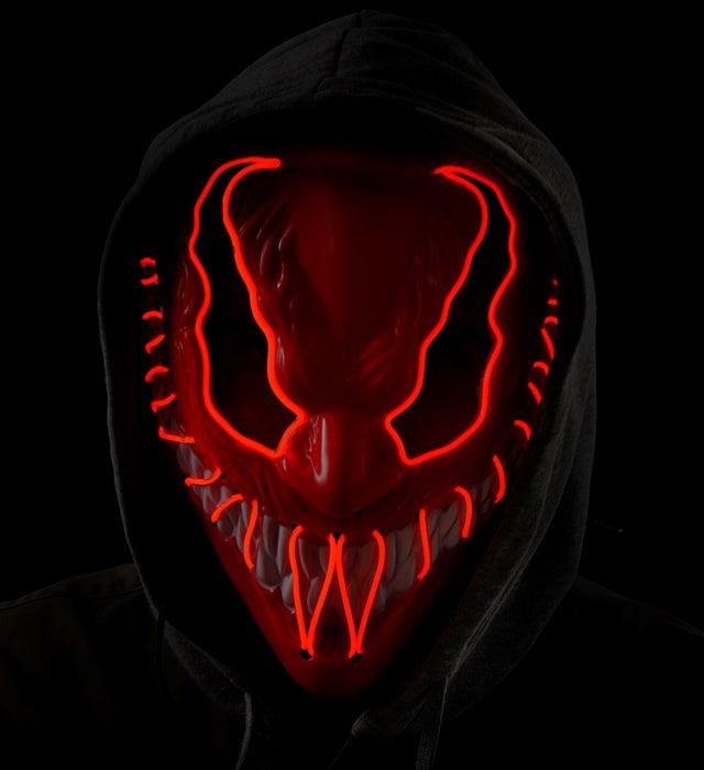 Red Led Monster Mask