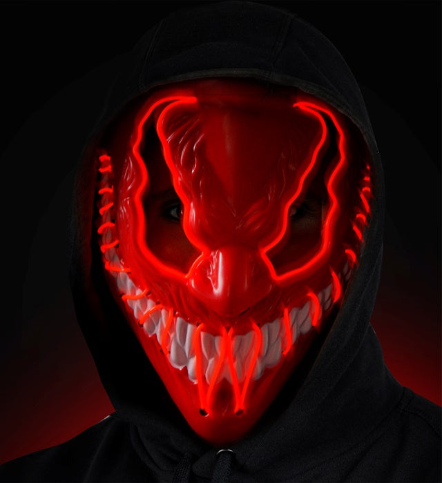 Red Led Monster Mask