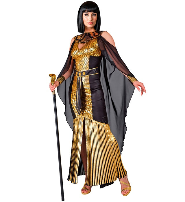 Egyptian Queen  Dress, Collar With Cape, Belt 