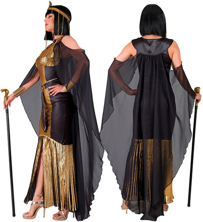 Egyptian Queen  Dress, Collar With Cape, Belt 