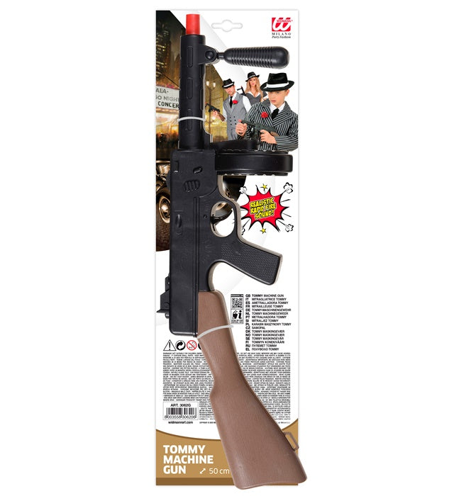 Tommy Machine Gun With Sound 50 Cm