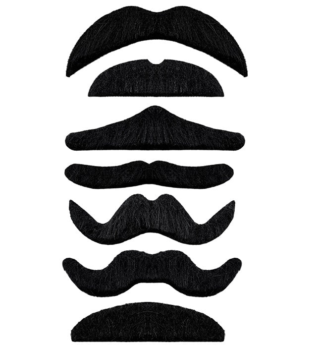 Set Of 7 Moustaches