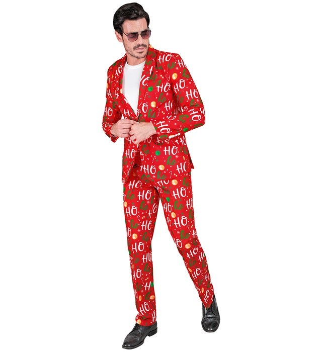 Merry Christmas Party Fashion Suit  Jacket, Pants 