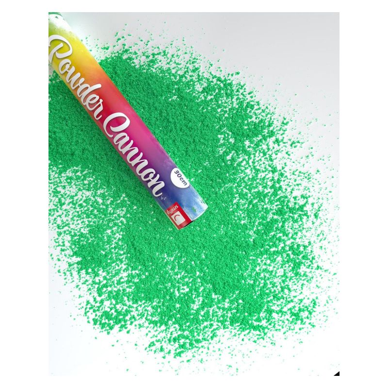 30cm Powder Cannon Green DB of 12 Adult Green 1