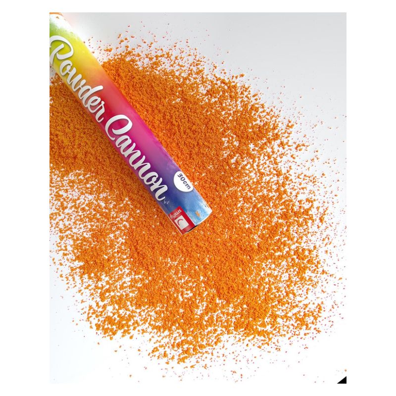 30cm Powder Cannon Orange DB of 12 Adult Orange 1