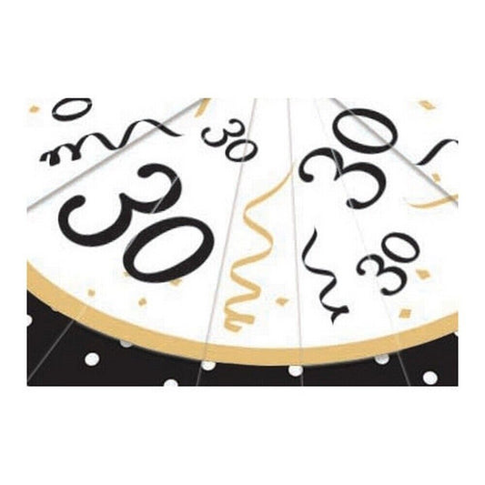 30th Birthday Drink Umbrellas Pack of 12 2