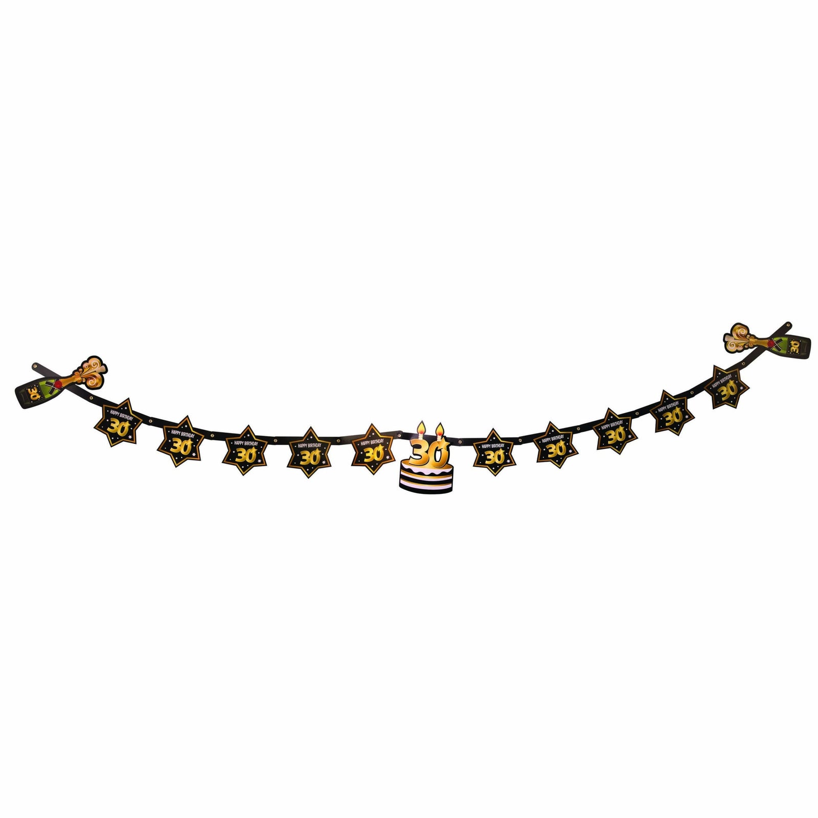 30th Birthday Party Garland Milestone Decoration 2.1m Banner 2