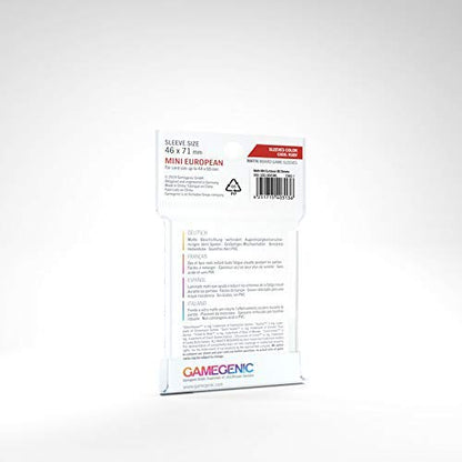 Prime Mini European Sized Sleeves 46 X 71 Mm 50 Card Sleeve 3