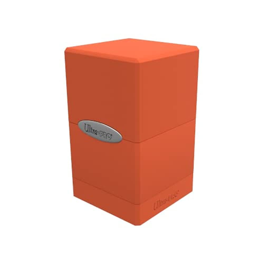 Ultra Pro E-15732 Satin Tower Deck Box-Pumpkin Orange 1