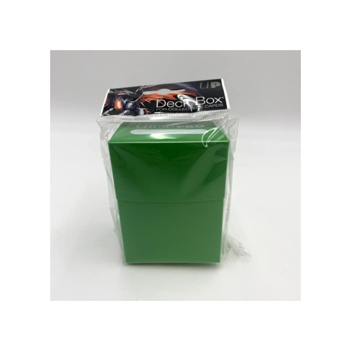Lime Green Deck Box Card Sleeve by Ultra Pro 3