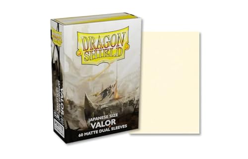 Arcane Tinmen Dragon Shield 15159 Dual Matte: Valor 60 Count Japanese Size Sleeves 1