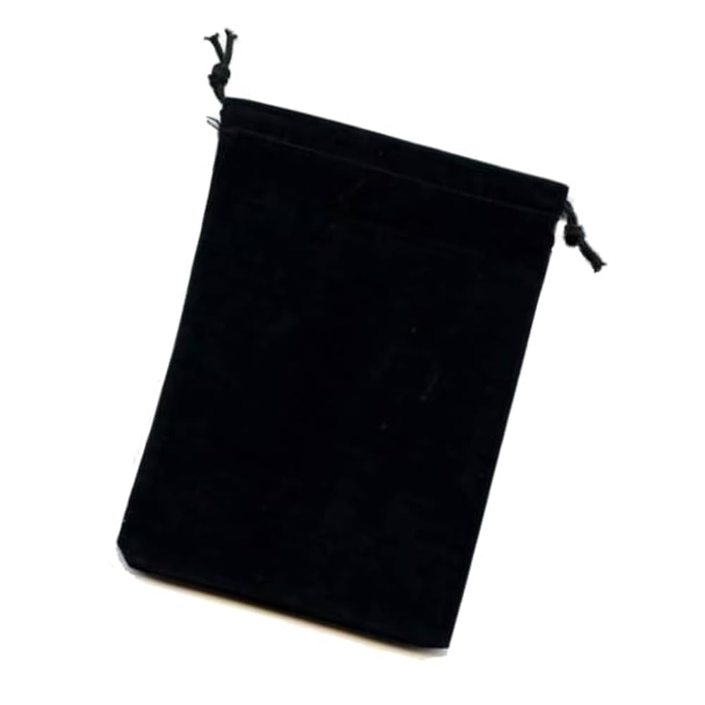 Chessex Small Suede Dice Bag, Black 1