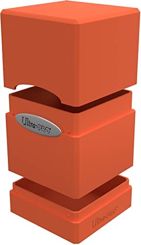 Ultra Pro E-15732 Satin Tower Deck Box-Pumpkin Orange 3