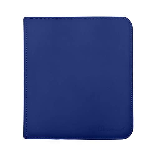 Vivid 12 Pocket Zippered PRO Binder Blue Binder by Ultra Pro 1