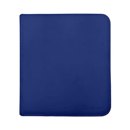Vivid 12 Pocket Zippered PRO Binder Blue Binder by Ultra Pro 1