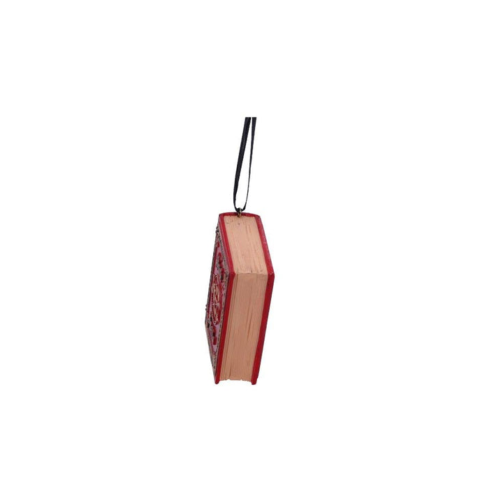 Red Book of Spells Hanging Ornament 7cm