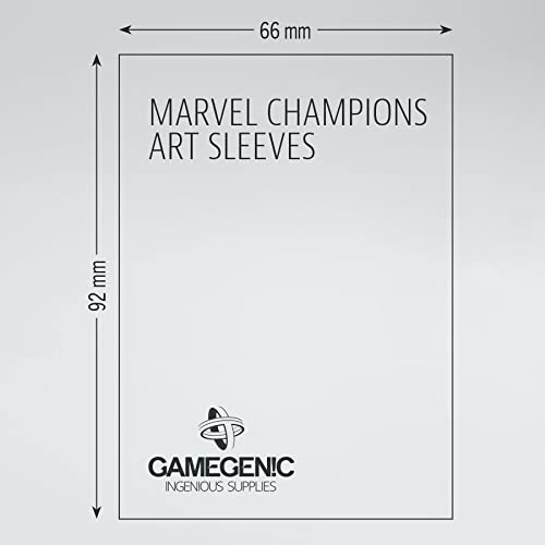 Marvel Champions Art Sleeves Marvel Black 50 Ct Card Sleeve 7