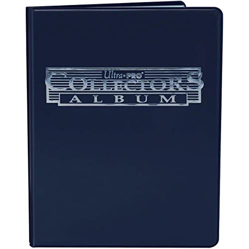 4-Pocket Cobalt Collectors Portfolio 1
