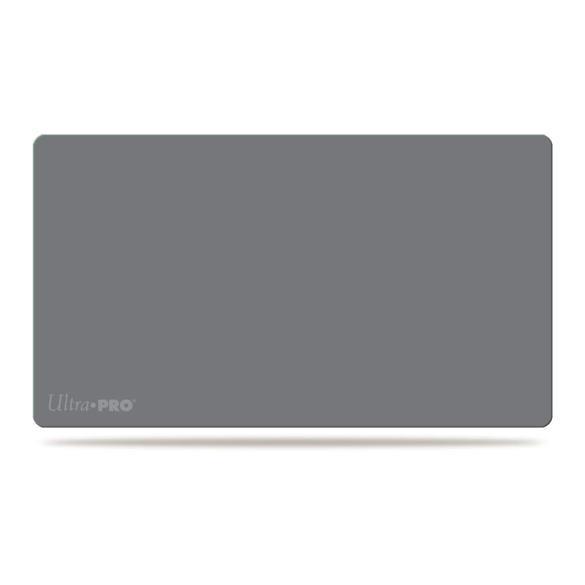 Ultra Pro Solid Smoke Grey Playmat for Card Games and Workstations - Protect Your Cards While Battling Against Friends or Enemies, Great for at Home Use as Mouse pad, Deck Display Pad 2
