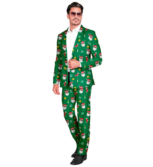 Santa Claus Party Fashion Suit  Jacket, Pants 