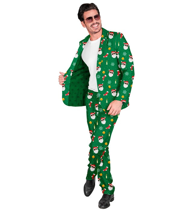 Santa Claus Party Fashion Suit  Jacket, Pants 