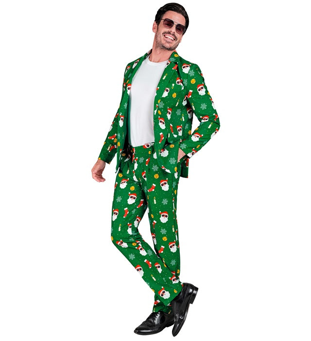 Santa Claus Party Fashion Suit  Jacket, Pants 