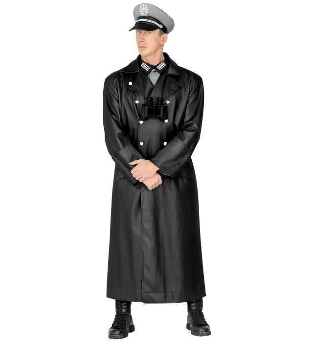 General'S Coat  Leatherlook Longcoat 