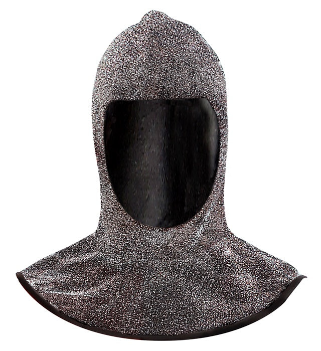 Medieval Warrior Hood Metallic