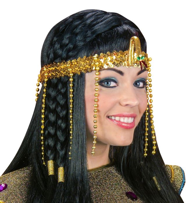 Beaded Egyptian Headdress Sequin