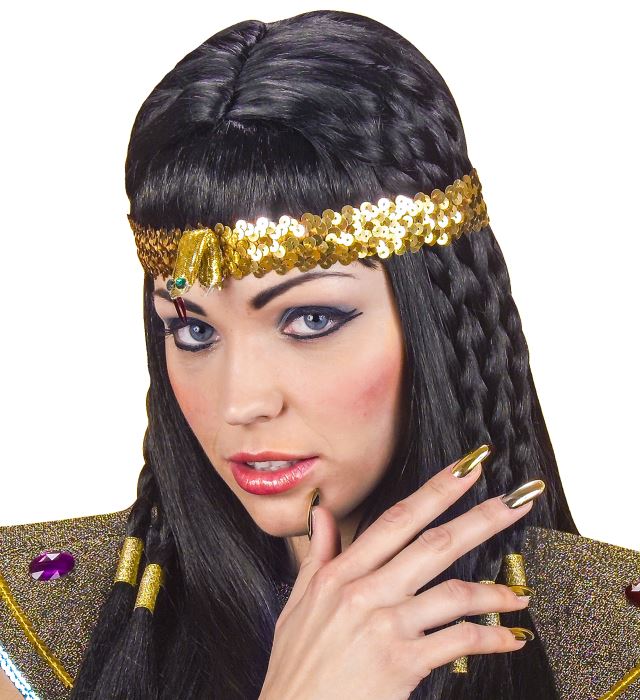 Egyptian Snake Headband Sequin