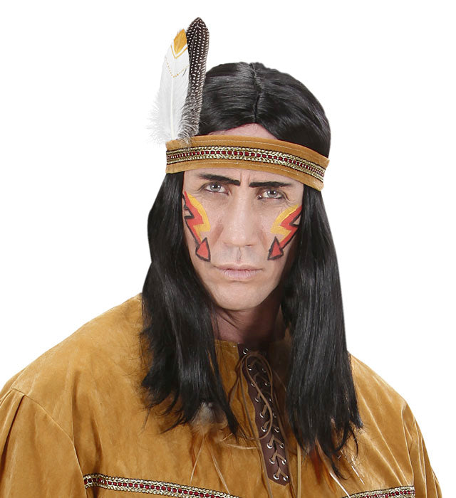 Set Of 12 Native Indian Feathers 2 Colors Ass.