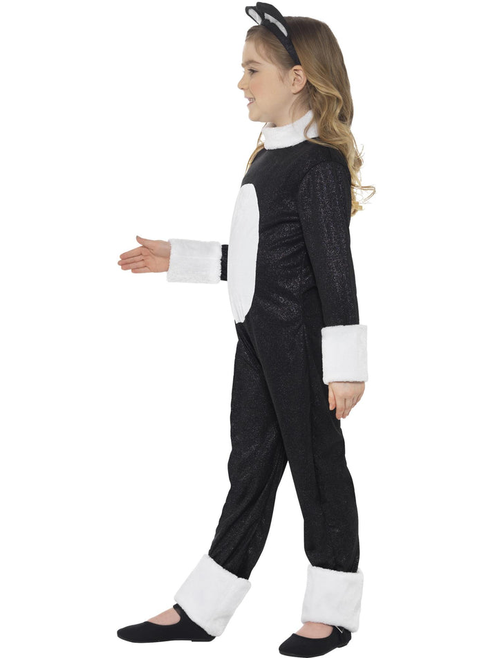 Cool Cat Kids Costume Jumpsuit and Cat Ears 2
