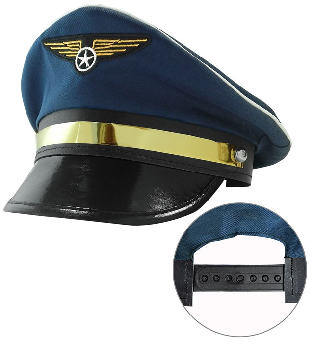 Pilot Hat Adjustable
