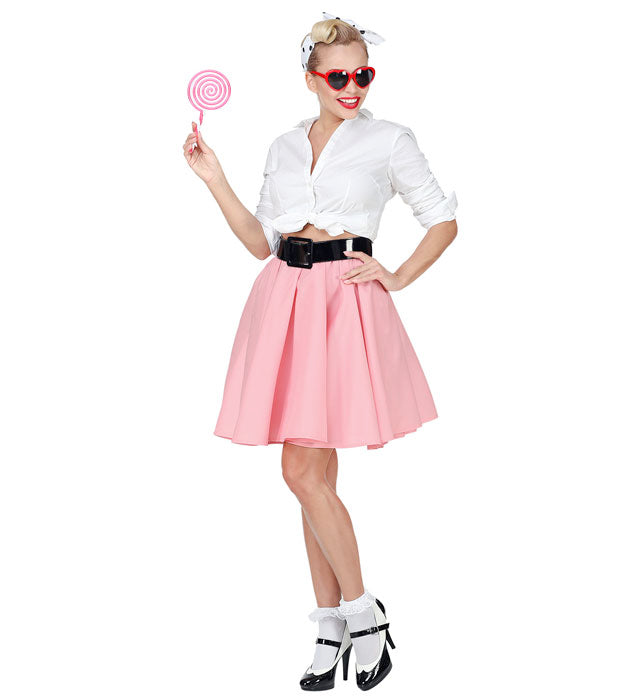 Pink Rock 'N' Roll Skirt