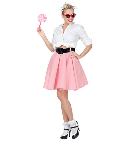 Pink Rock 'N' Roll Skirt