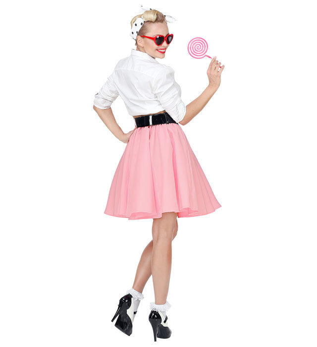Pink Rock 'N' Roll Skirt